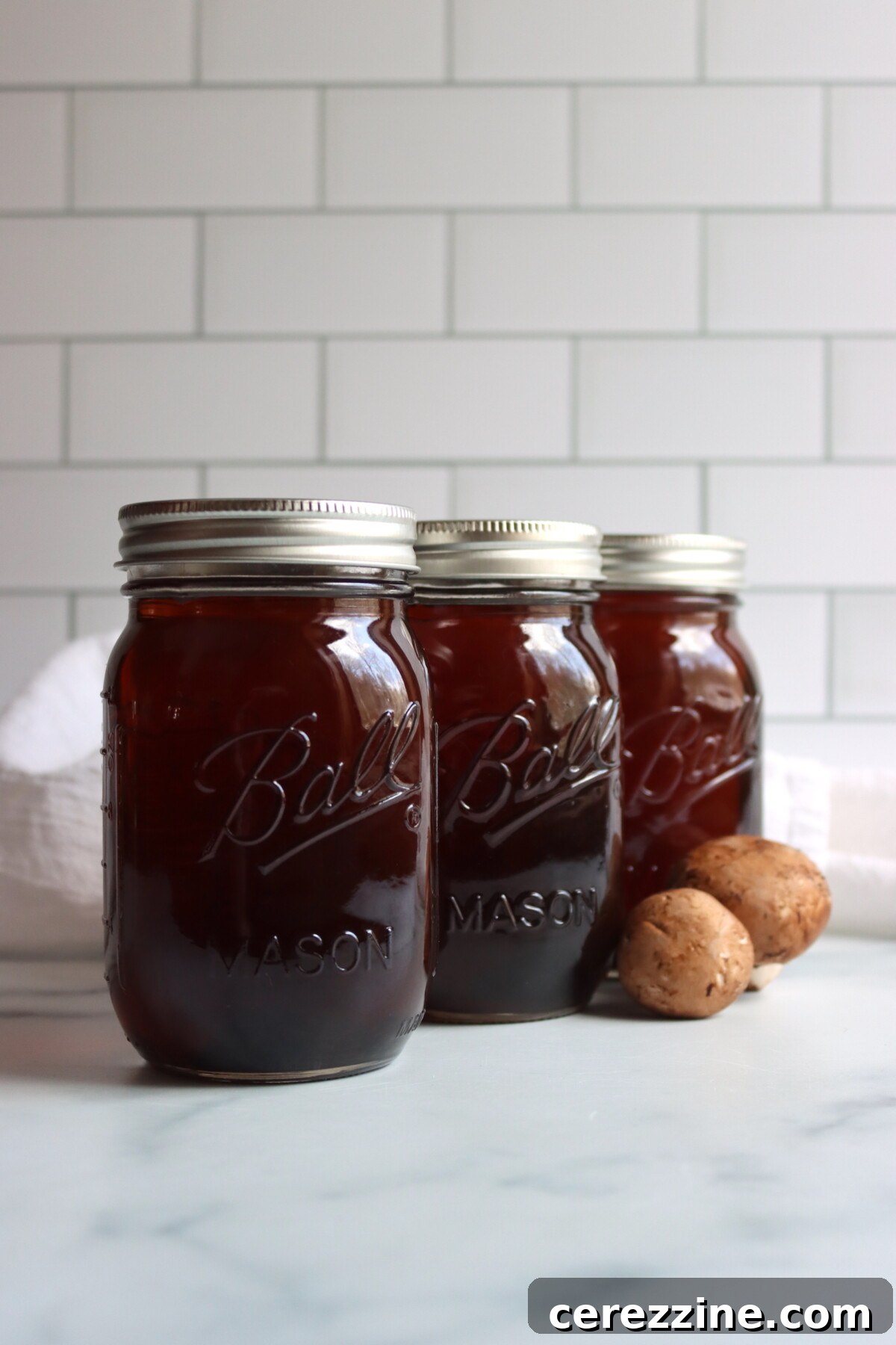 Canning Mushroom Broth