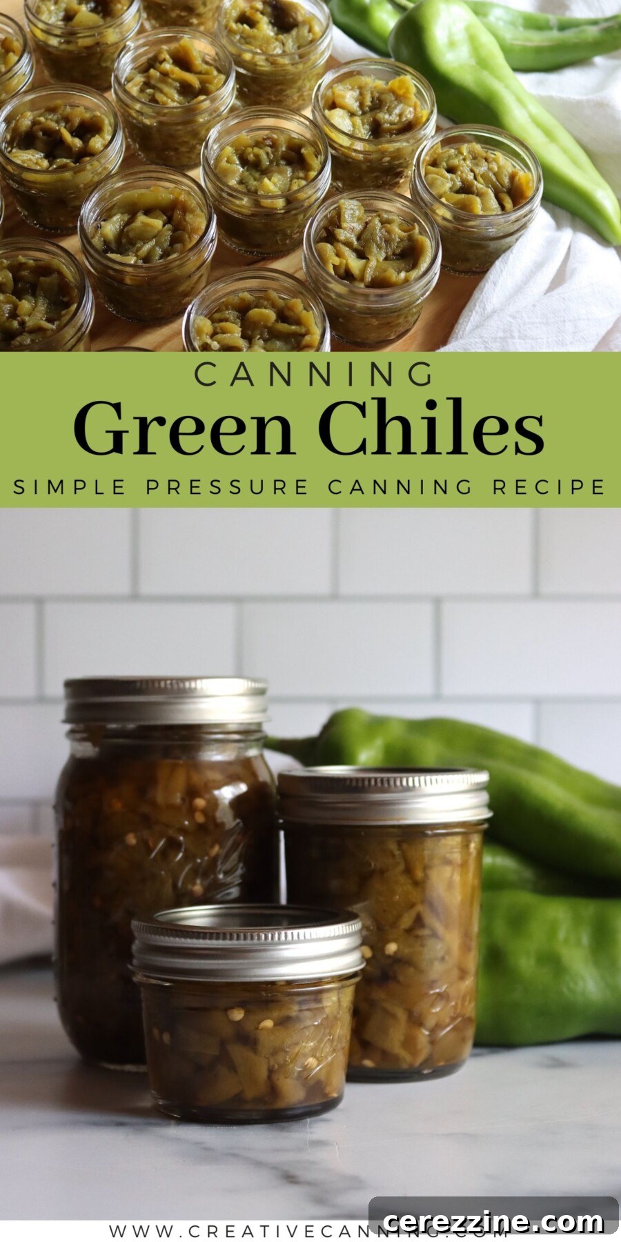 How to Can Hatch-Style Green Chiles at Home 24 Pressure Canning Green Chiles