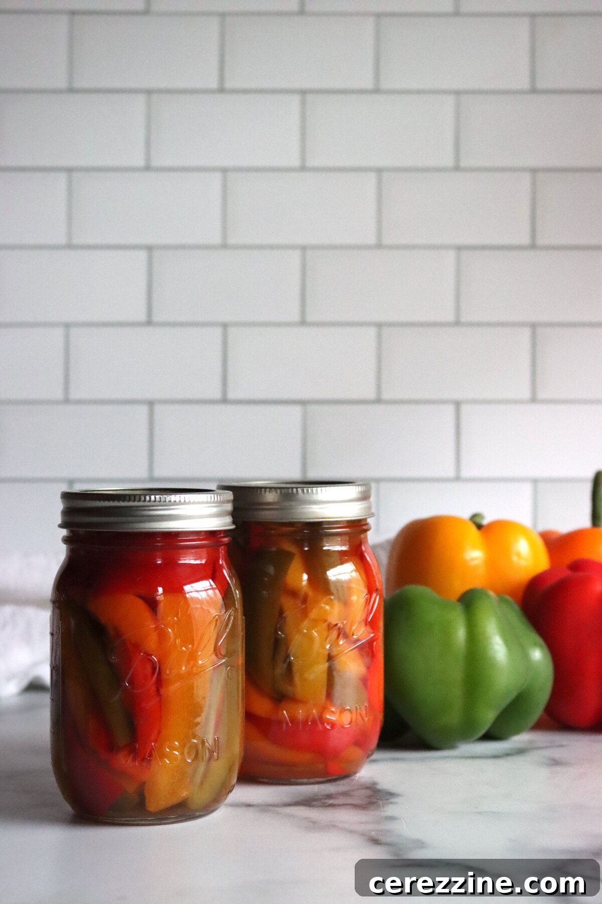 Tangy Pickled Bell Peppers Recipe 4 Pickled Bell Peppers