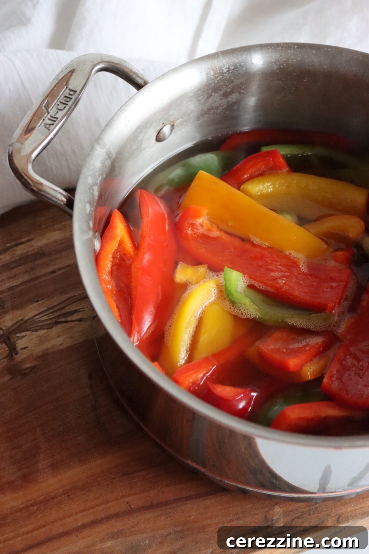 Tangy Pickled Bell Peppers Recipe 7 Making Pickled Bell Peppers