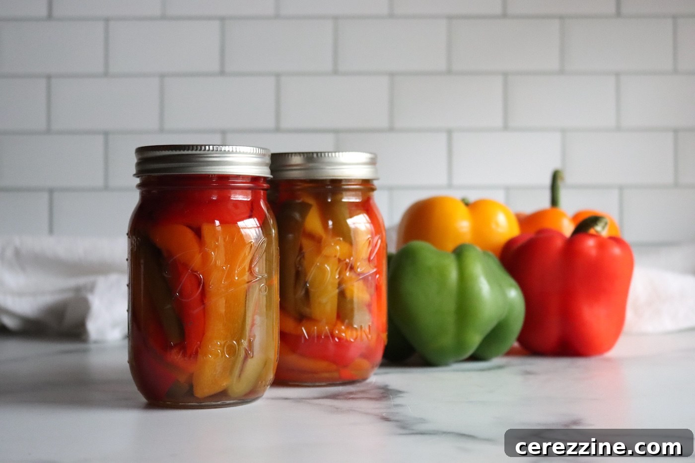 Tangy Pickled Bell Peppers Recipe 9 Pickled Bell Peppers