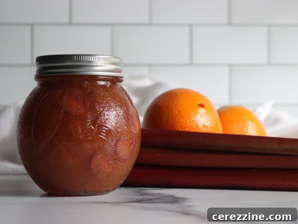 Rhubarb Orange Jam