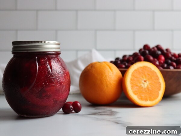 Cranberry Orange Marmalade