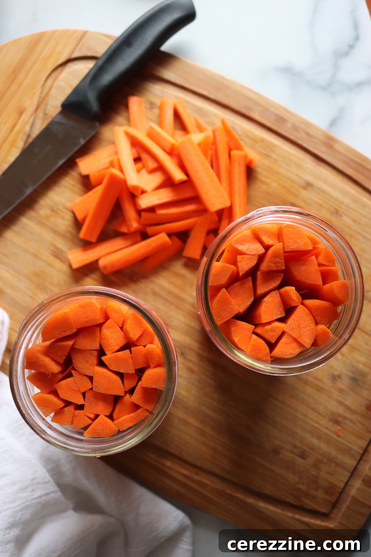 Pickled Carrot Ingredients