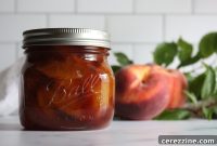 Old-Fashioned Peach Preserves Recipe Without Pectin