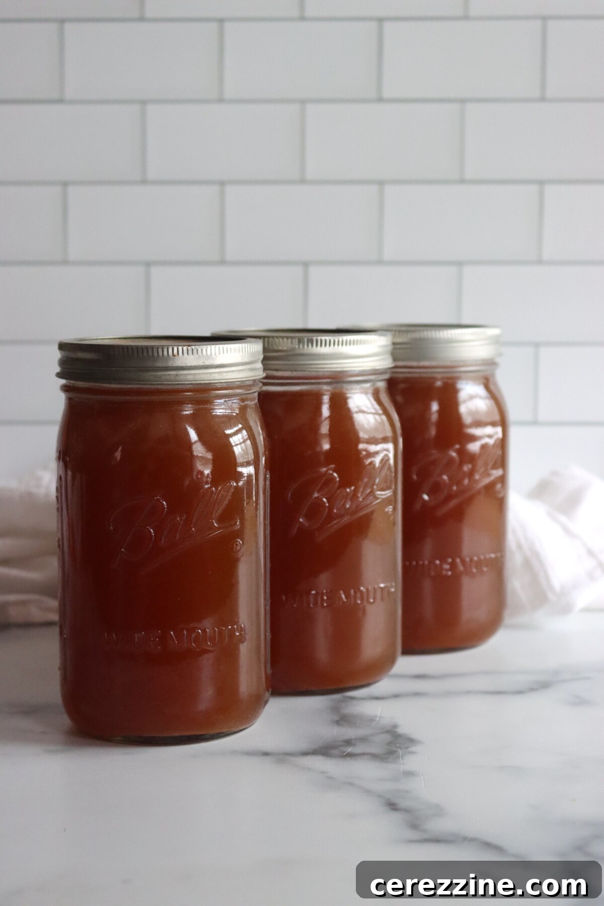 Pressure Canned Pork Broth