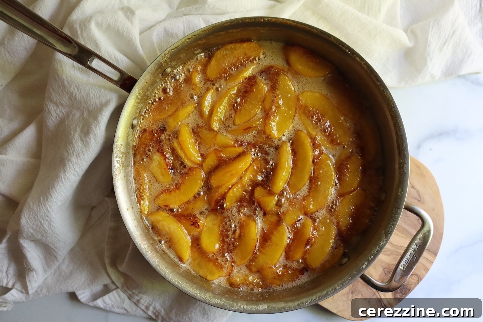 Finished Peach Preserves