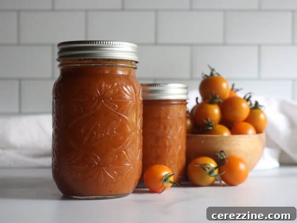 Roasted Cherry Tomato Sauce