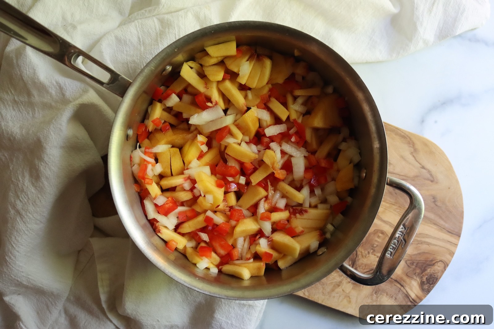 Cooking Peach BBQ Sauce