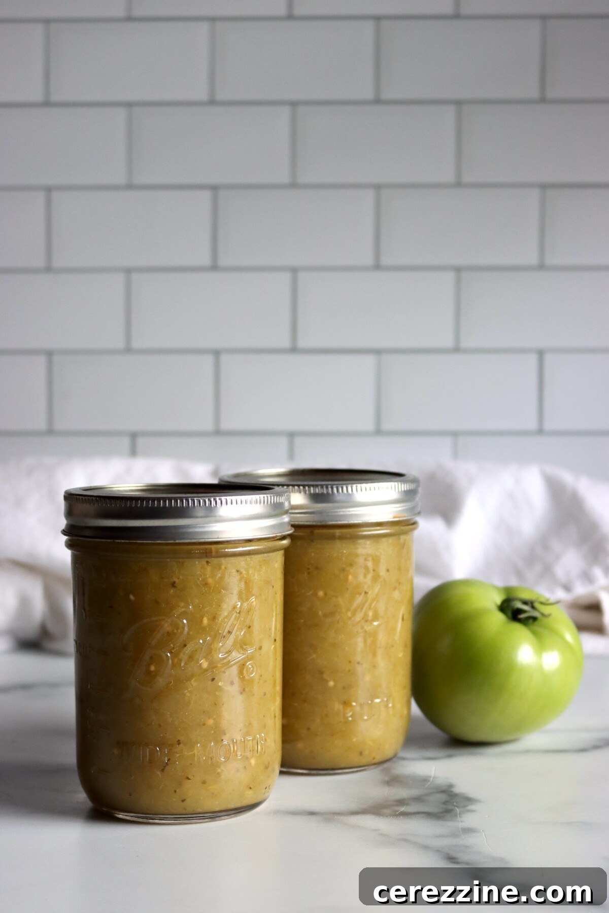 Green Tomato Enchilada Sauce