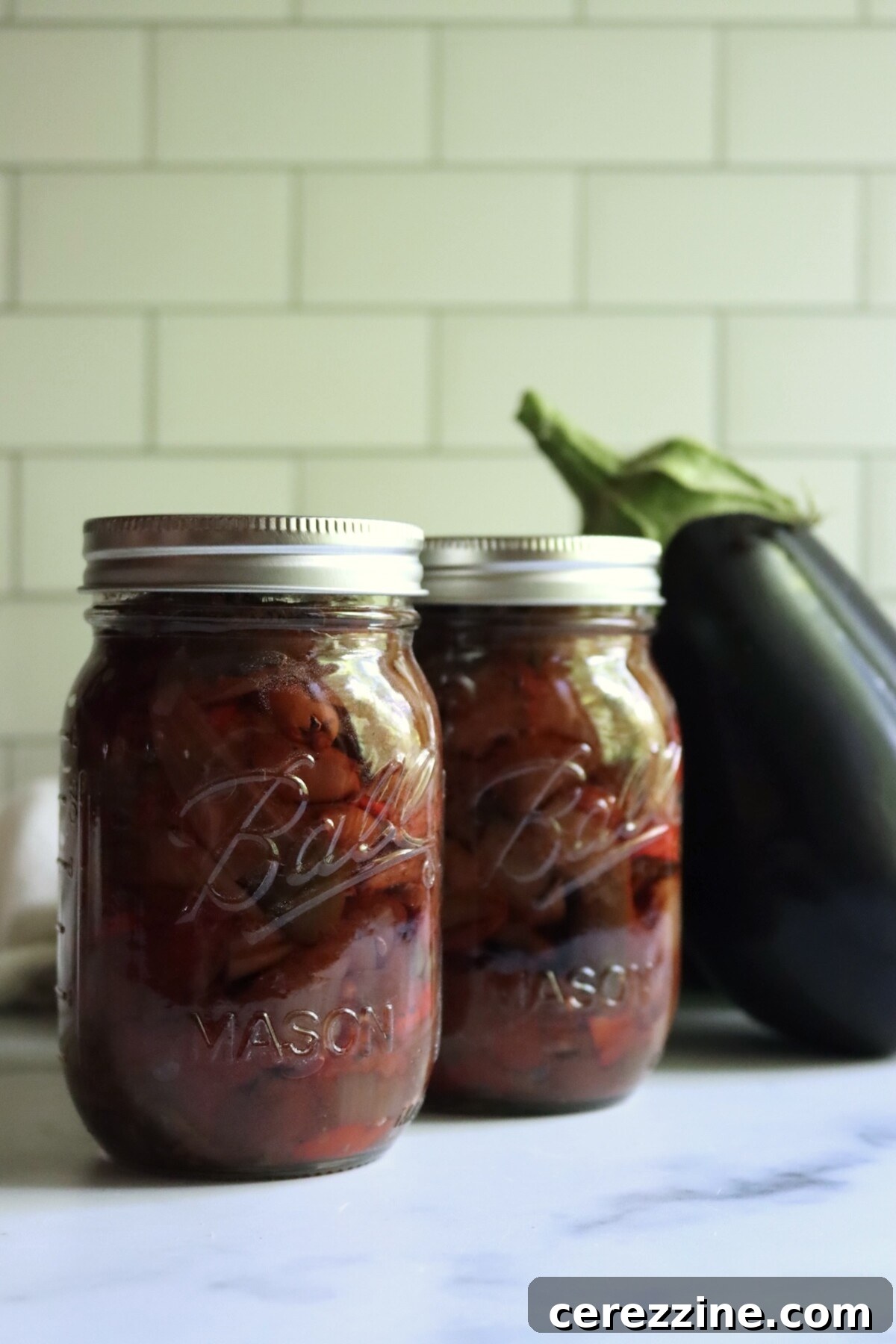 Home Canned Eggplant Puttanesca Sauce Recipe 12 eggplant puttanesca