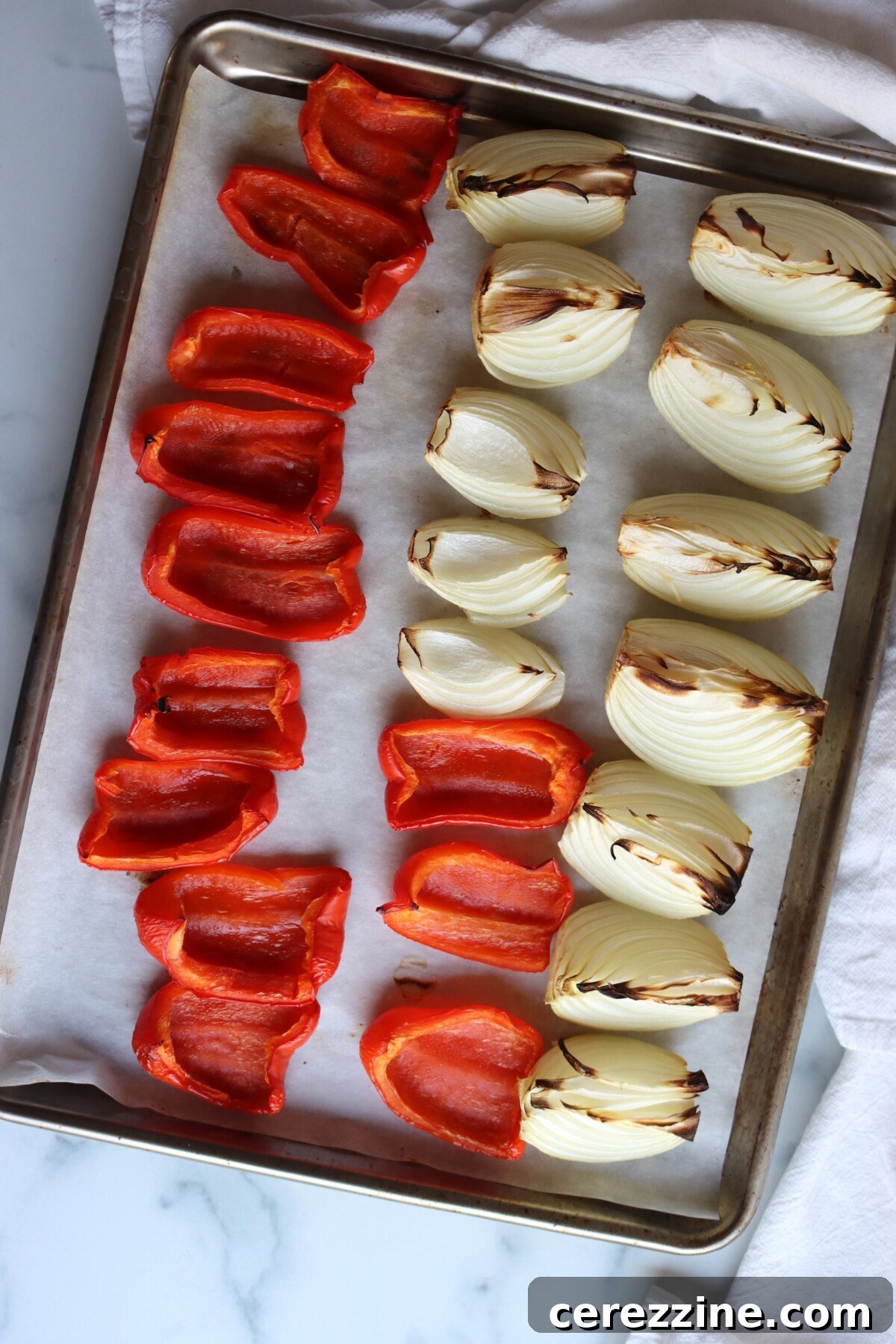 Home Canned Eggplant Puttanesca Sauce Recipe 7 Roasting Peppers and Onions