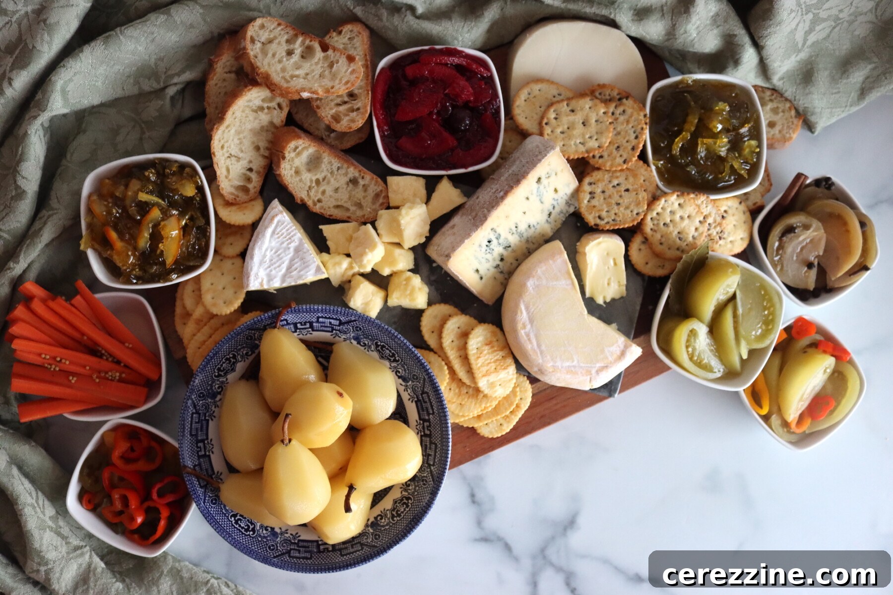 Tangy Green Tomato Marmalade Recipe 11 Holiday charcuterie platter with preserves and marmalade