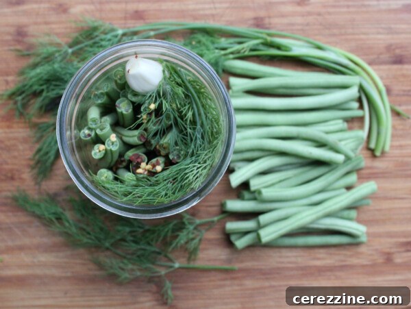 Pickled Serrano Peppers Recipe: Spicy Refrigerator Pickles 11 Dilly beans