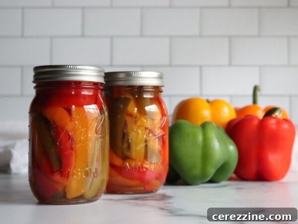 Pickled Serrano Peppers Recipe: Spicy Refrigerator Pickles 9 Pickled Bell Peppers