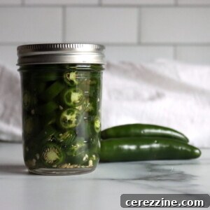 Pickled Serrano Peppers Recipe: Spicy Refrigerator Pickles 10 pickled serrano peppers