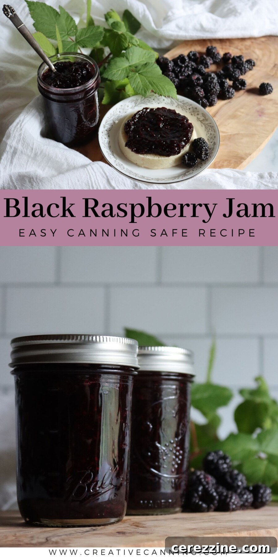 Black Raspberry Jam Recipe