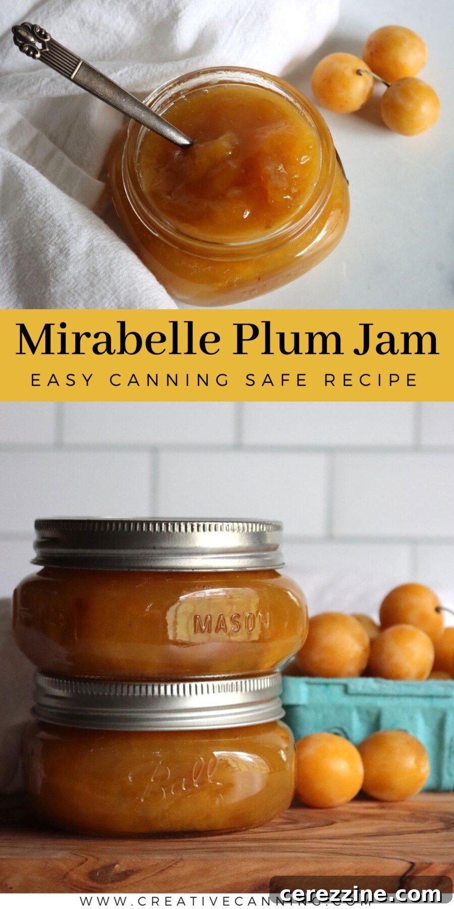 Mirabelle Plum Jam Recipe